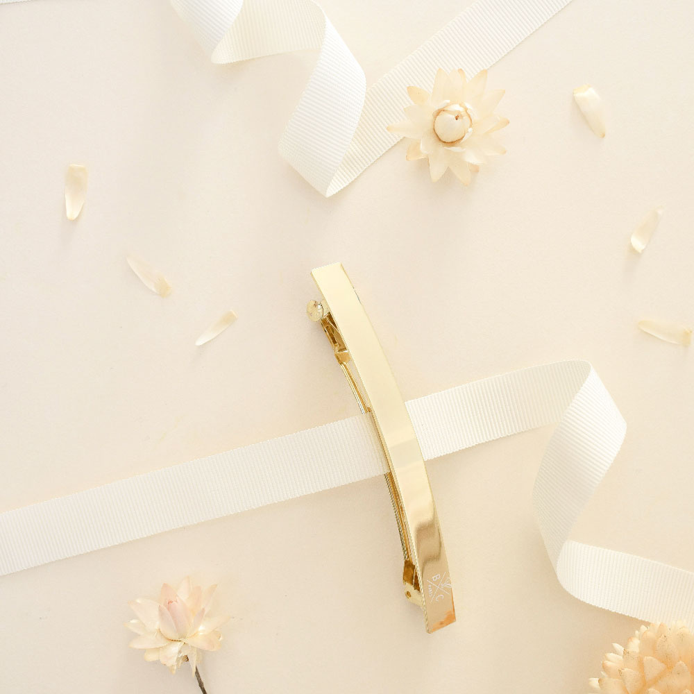 Bachca Barrette métal Accessoire cheveux