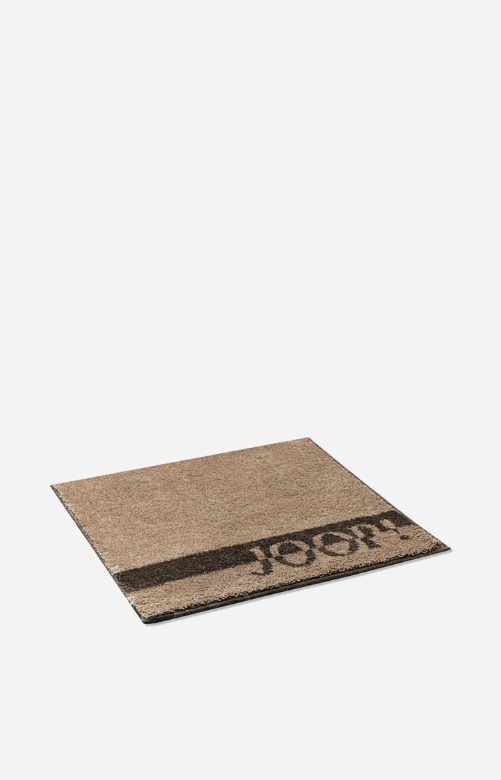 Badteppich JOOP! LOGO STRIPES in Sand, 50 x 60 cm