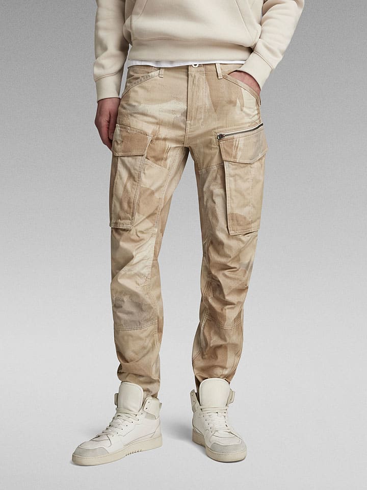 G-Star Cargohose - Tapered fit - in Beige günstig kaufen