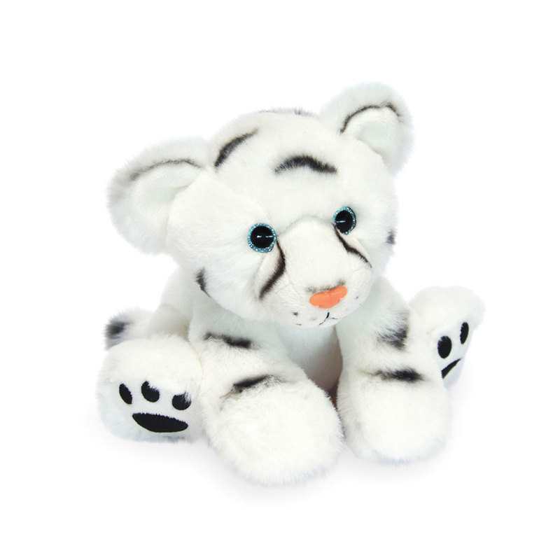 Peluche bébé tigre blanc 18 cm Histoire d’Ours