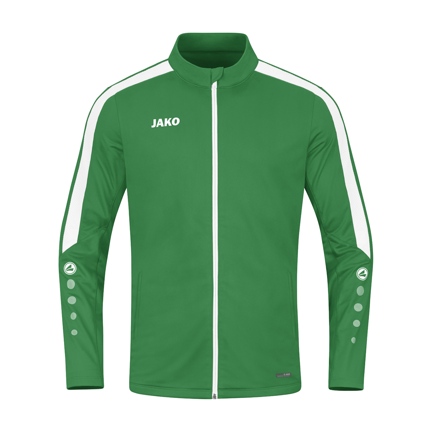 JAKO Power Polyesterjacke Damen Grün Weiss F200