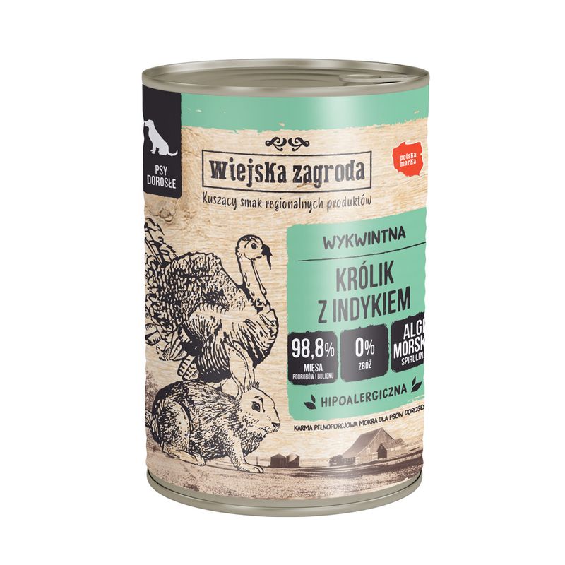 Wiejska Zagroda Dog 12 x 400 g
