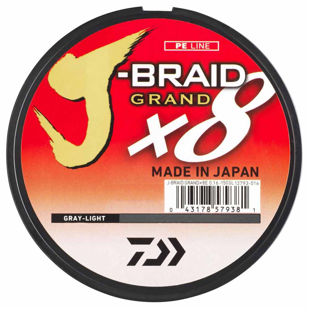 Daiwa Jbraid Grand Multicolor pletená šňůra (8 pramenů) 300m cívka