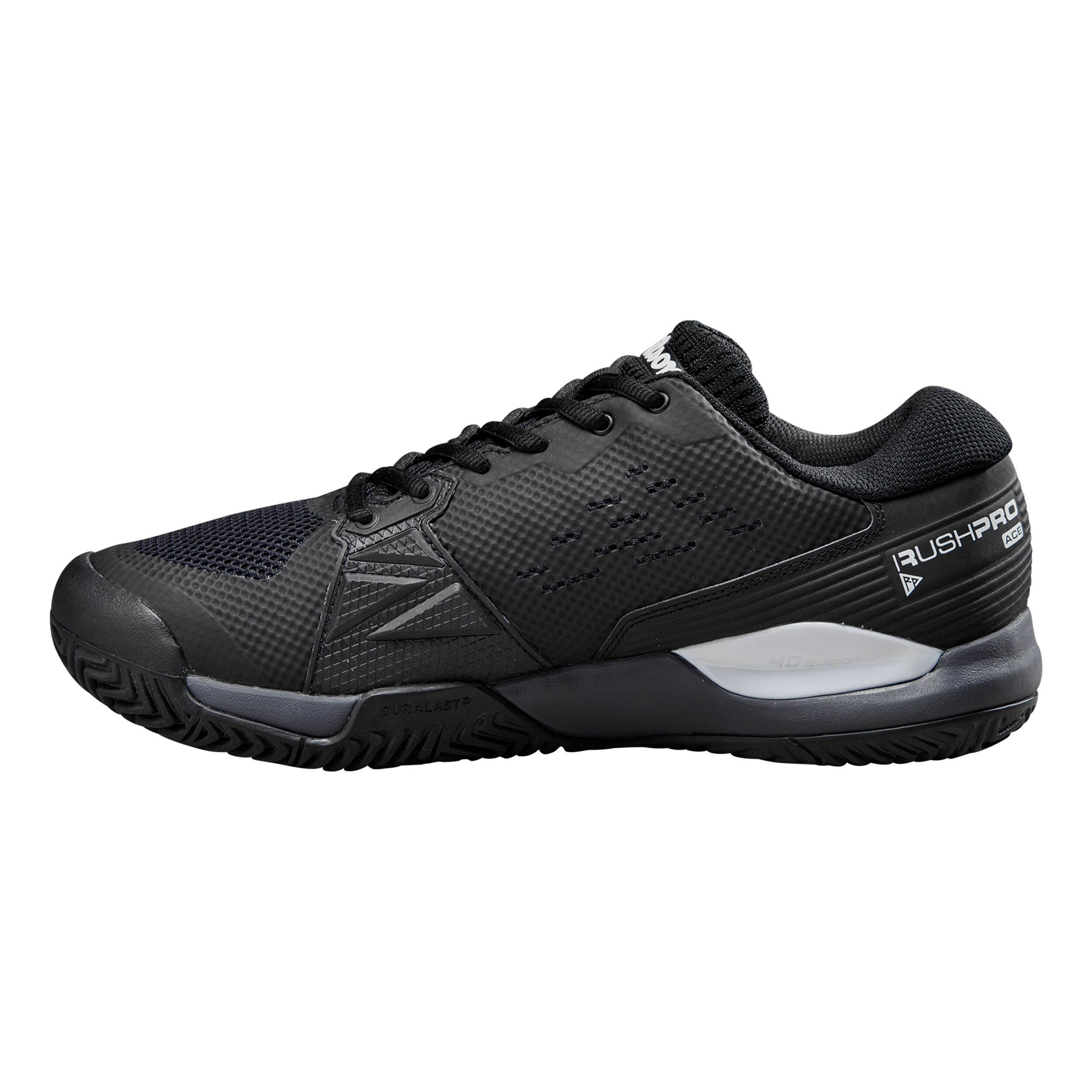 Rush Pro Ace Allcourtschuh Herren - Schwarz
