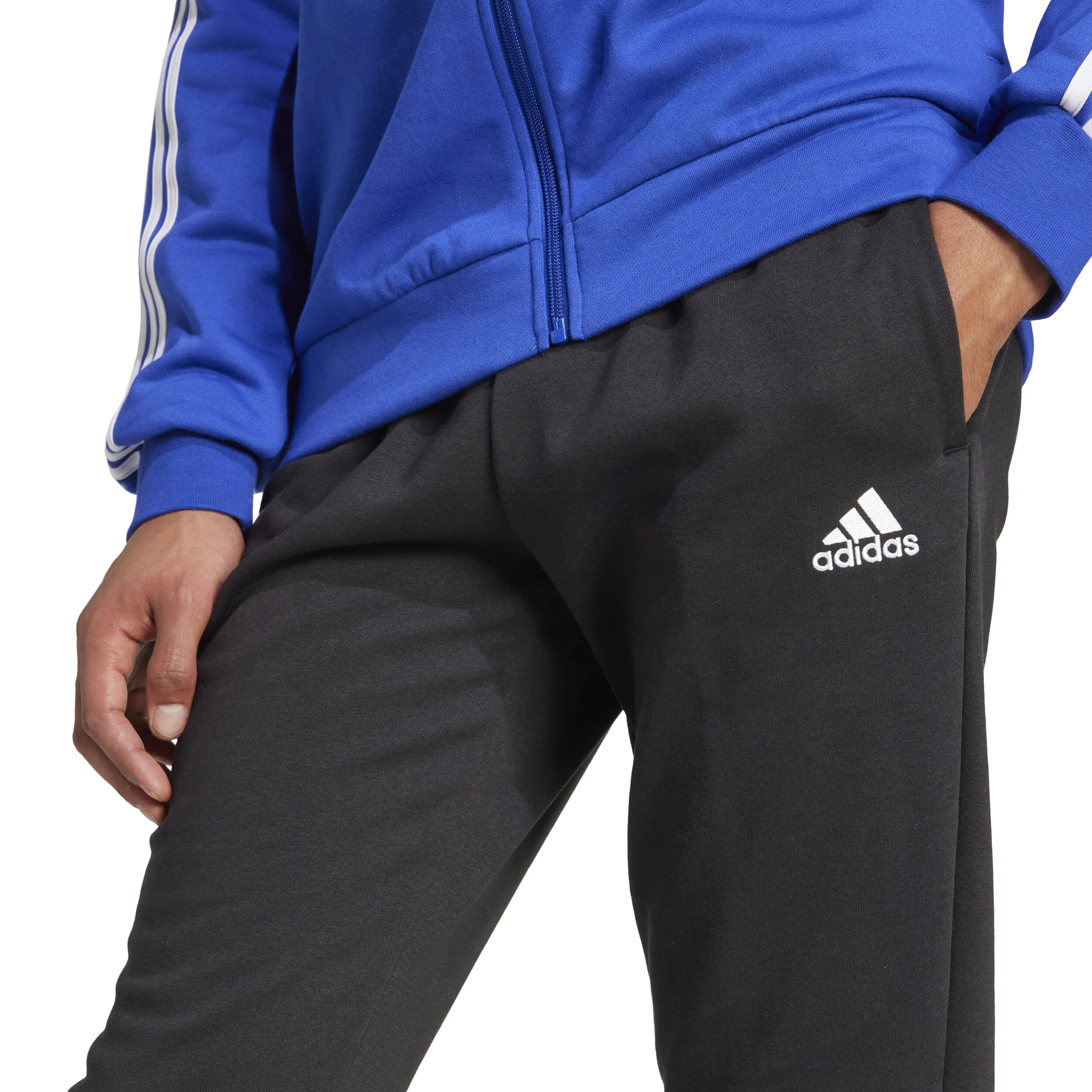 3Stripes Freelift Trainingsanzug Herren - Blau, Schwarz