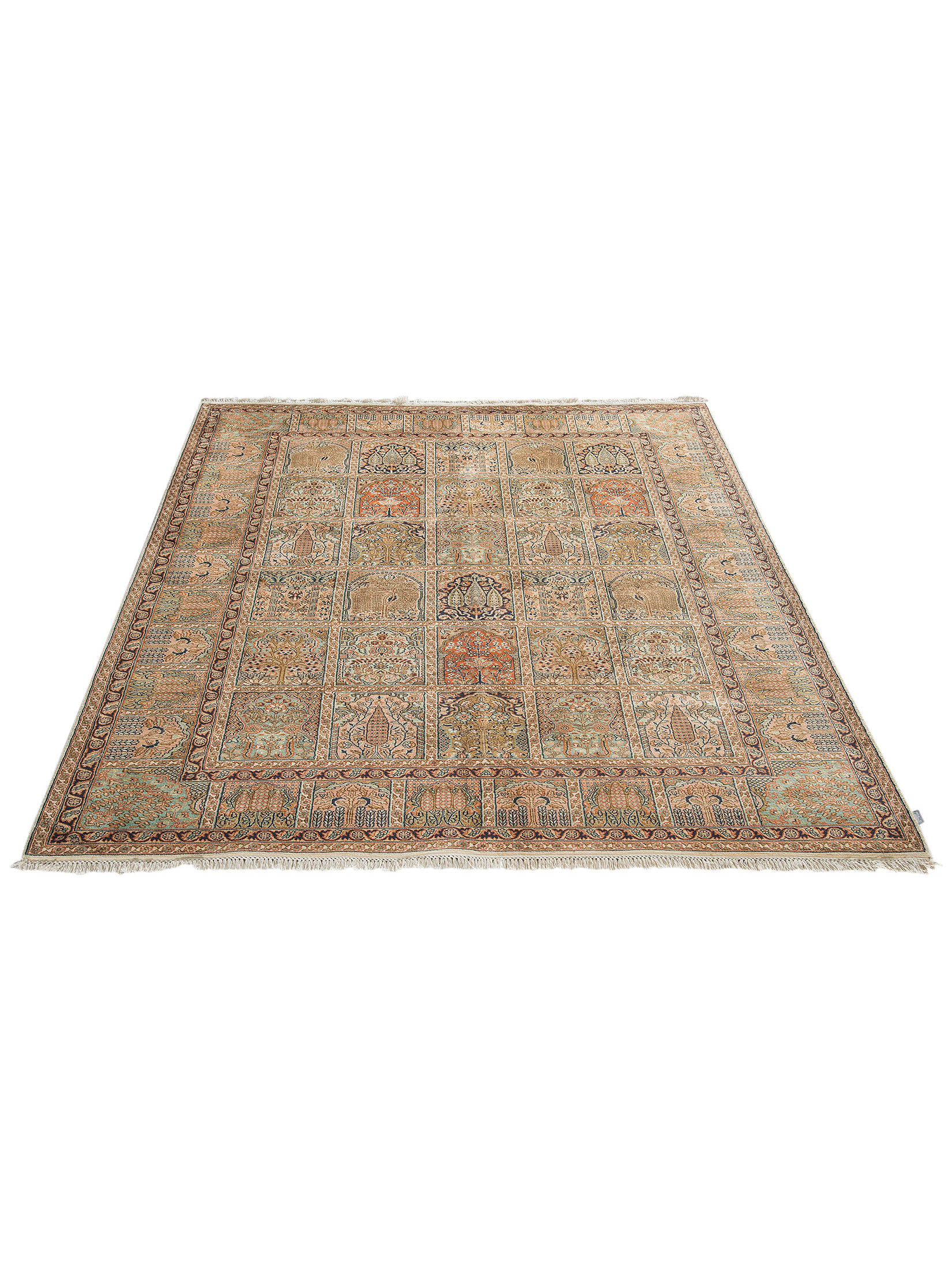 Kaschmir Seide 18/18 ca. 171 x 248 cm, Unikat / Einzelstück
