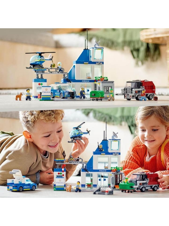 LEGO City Polizeistation in Mehrfarbig ab 6 Jahre günstig kaufen onesize