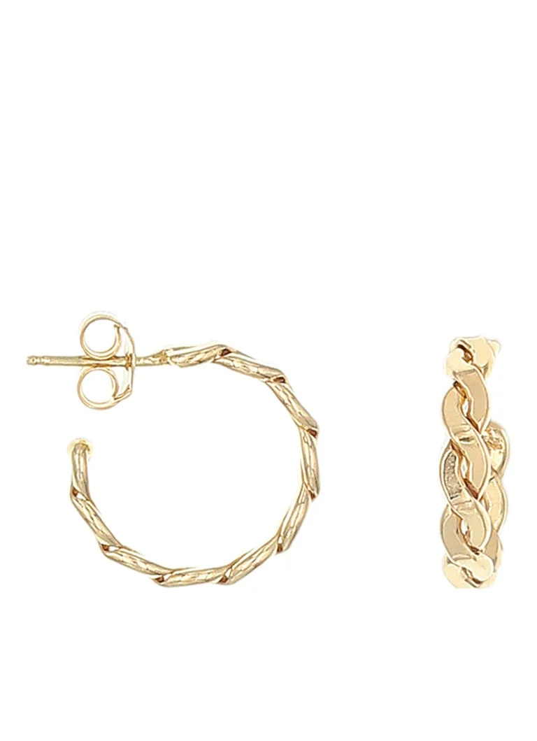 Casa Jewelry Billie gold-plated earrings