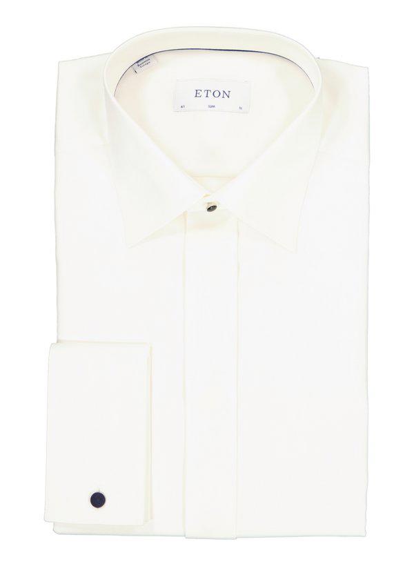 ETON, Hemd, Slim Fit, Baumwolle, ecru