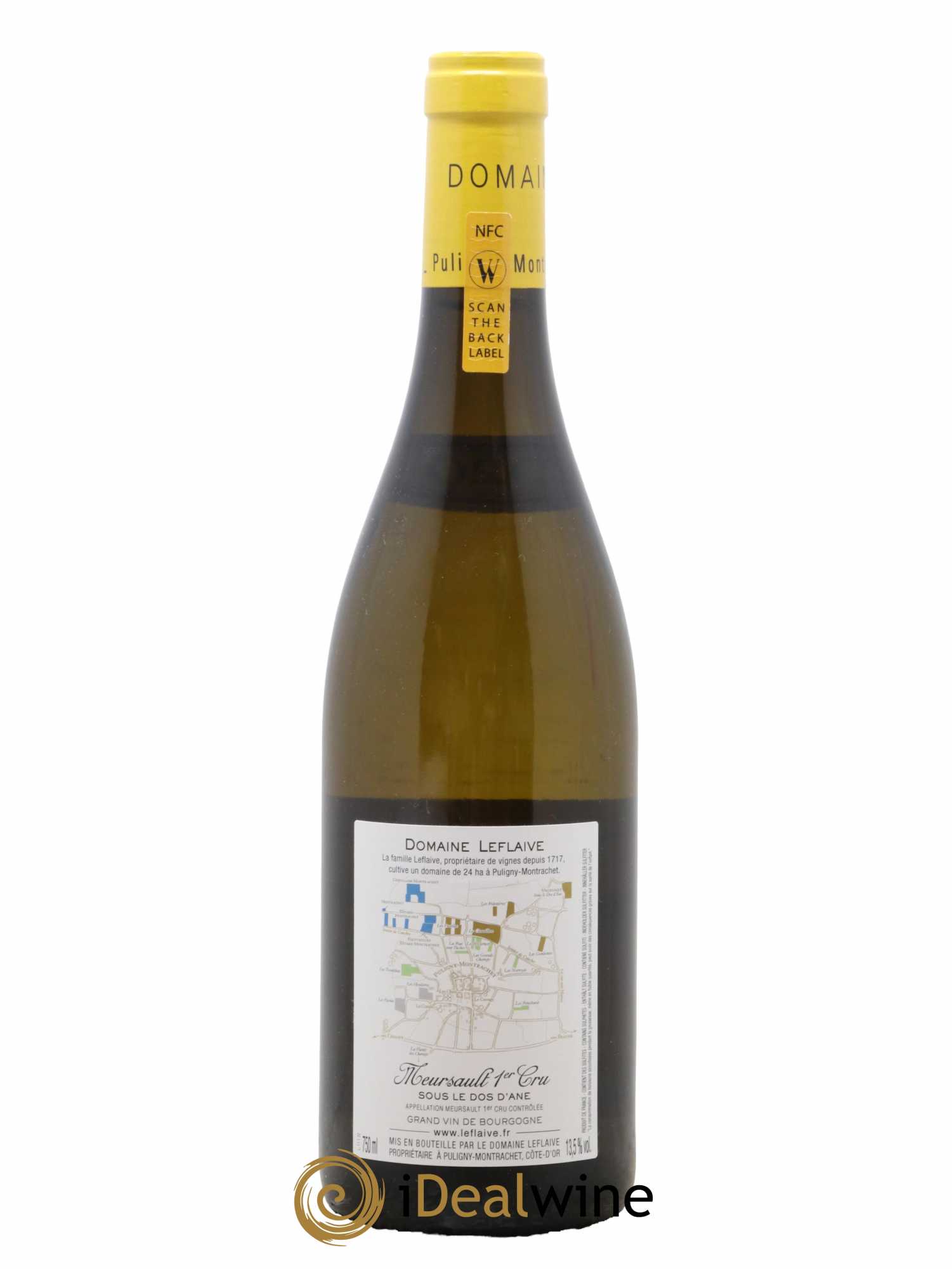 Meursault 1er Cru Sous le Dos d'Ane Leflaive (Domaine)  2020 - Lot de 1 Bouteille