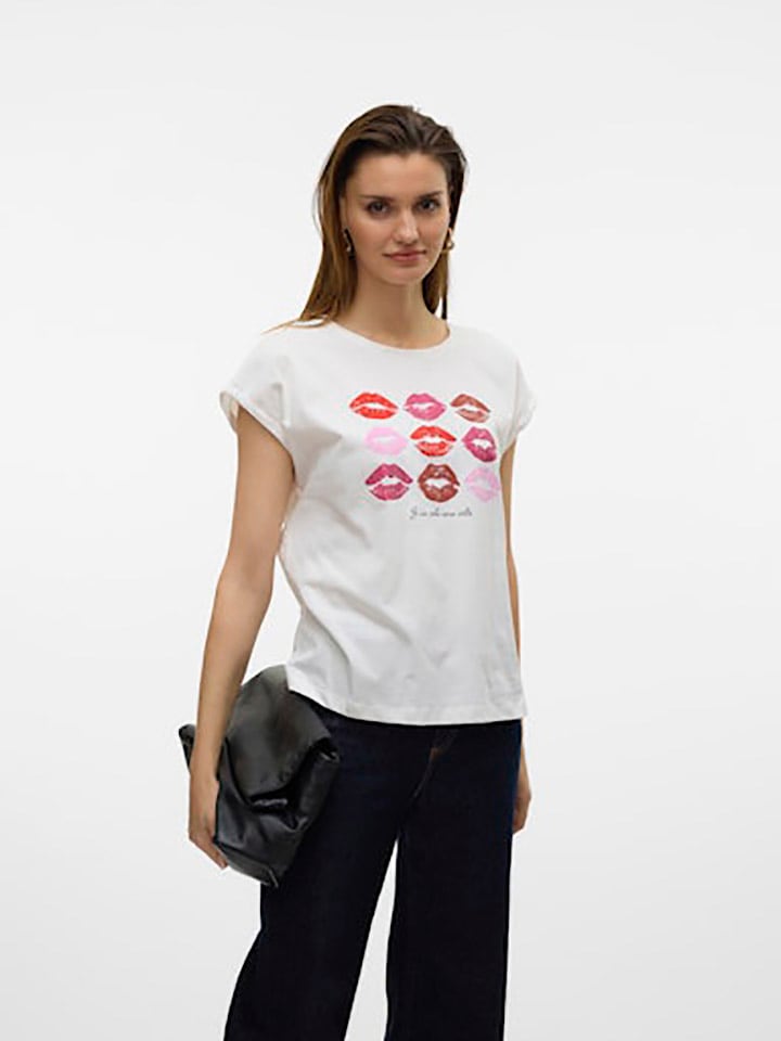 Vero Moda Shirt in Weiß günstig kaufen