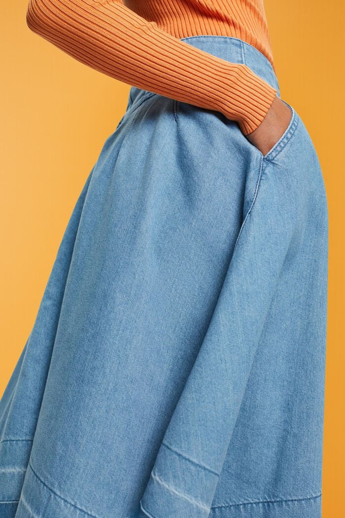Asymmetrischer Jeansrock