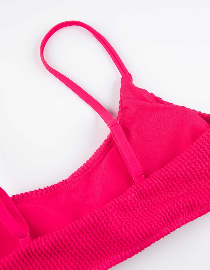 Bikinitop - Strukturiertes Material