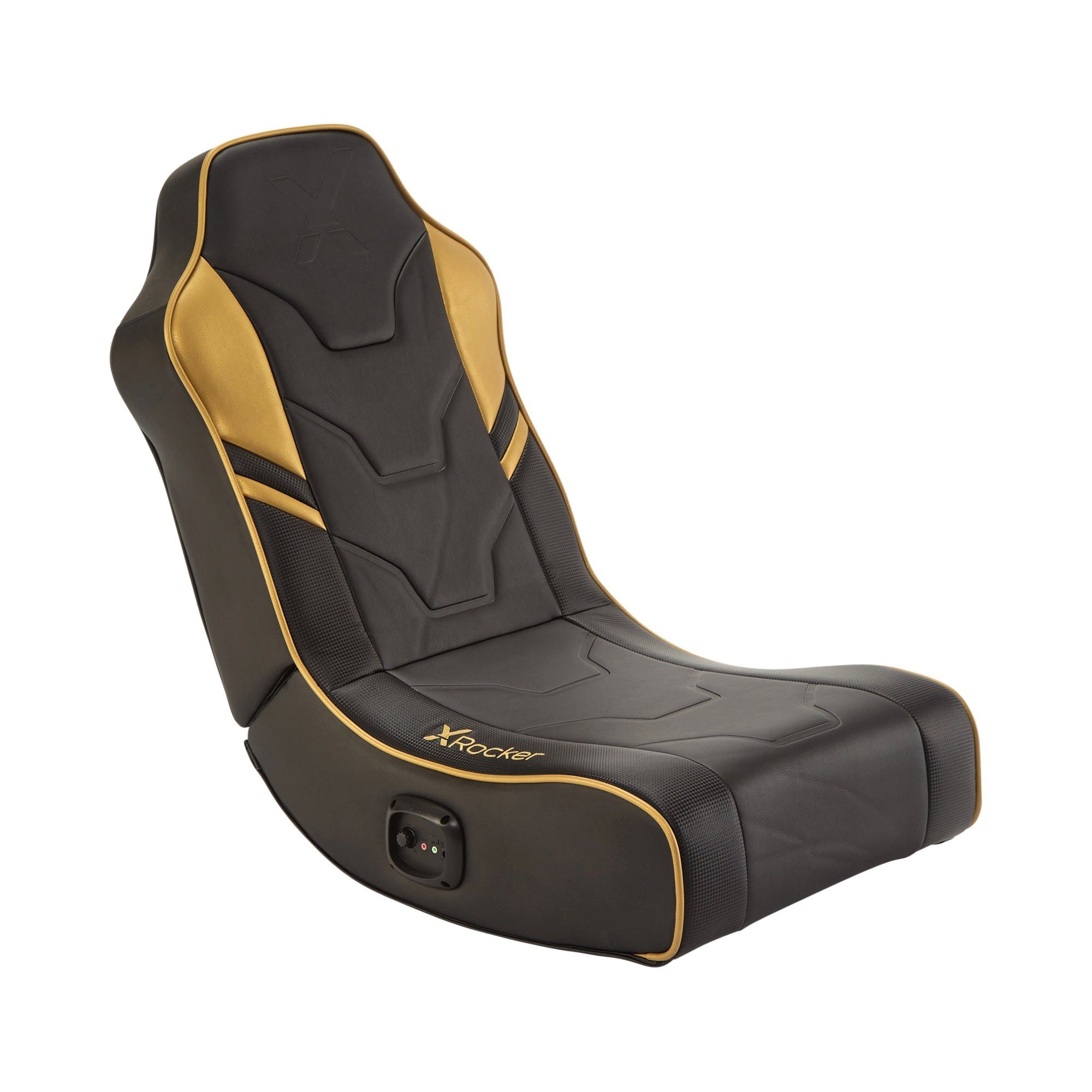 X Rocker Kindersessel Shadow 2.0 Floor Rocker Gaming Sessel mit 2.0 Audiosystem, für Kinder, für Jugendliche, für Teenager