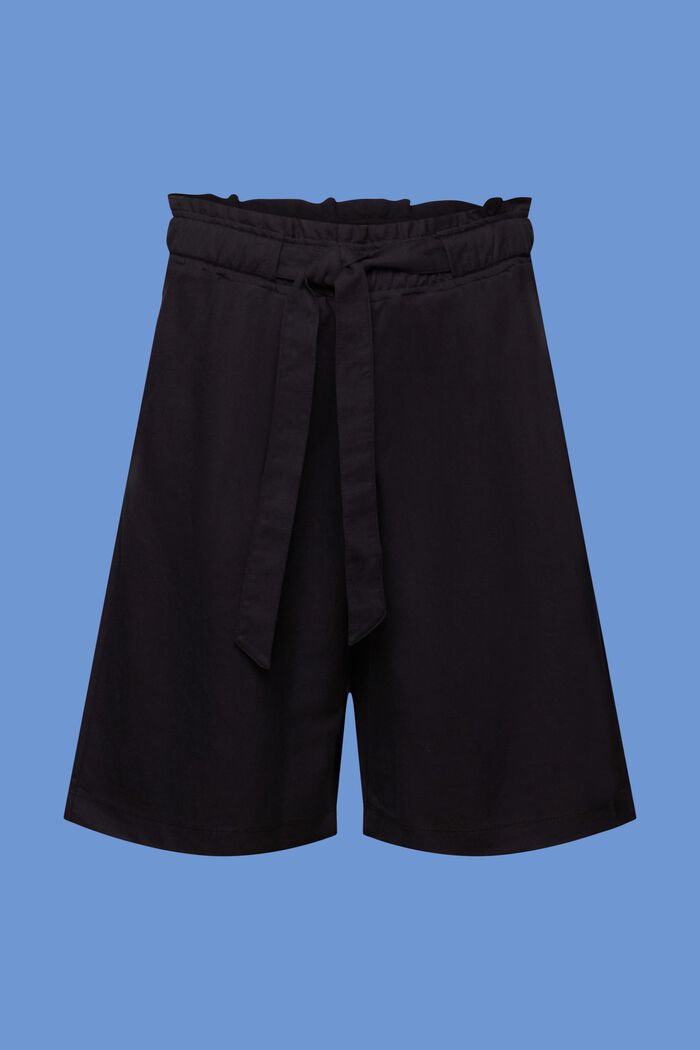Pull-on Bermudashorts mit Bindegürtel