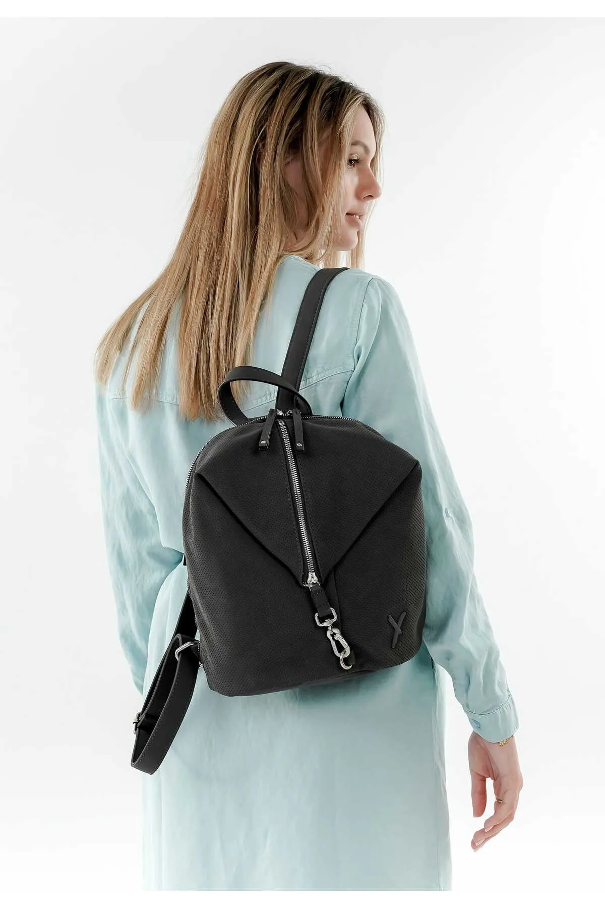 SURI FREY  Rucksack - Grau - Unifarben