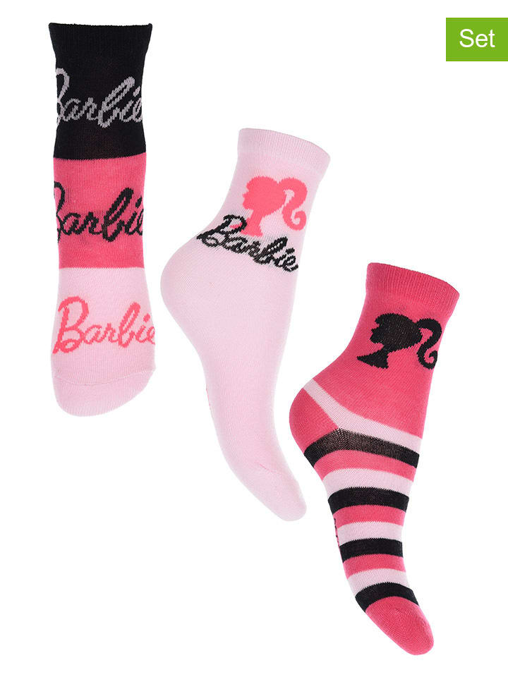 Barbie 3er-Set: Socken 