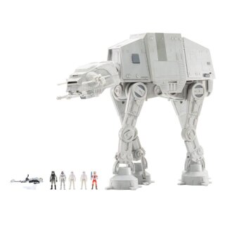 Star Wars Micro Galaxy Squadron Feature Fahrzeug mit Figuren - Assault Class AT-AT