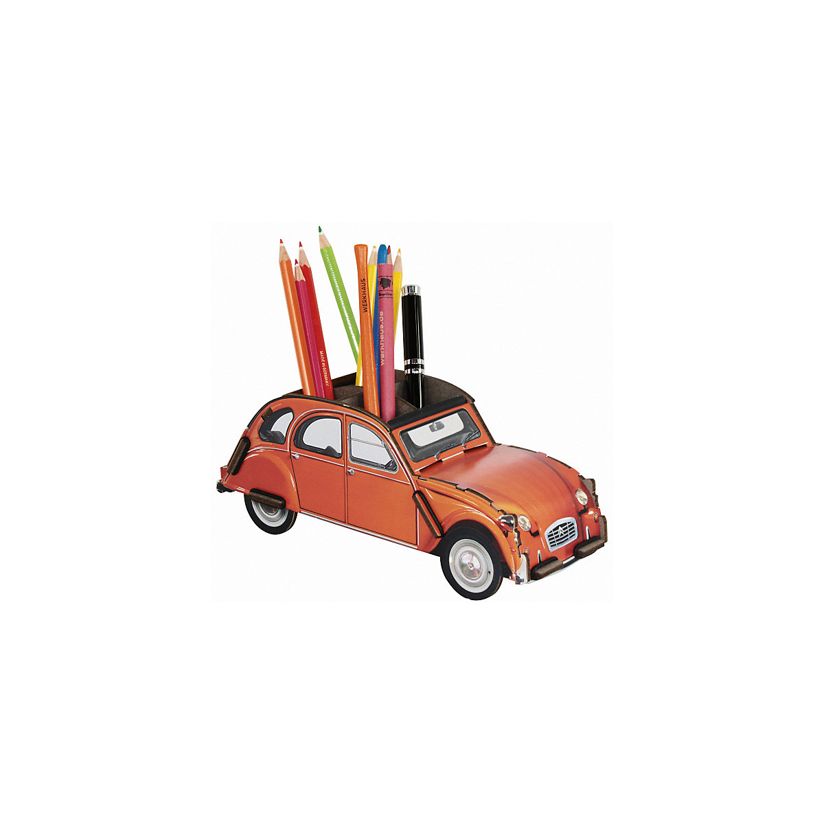 Stiftebox 2CV Ente orange