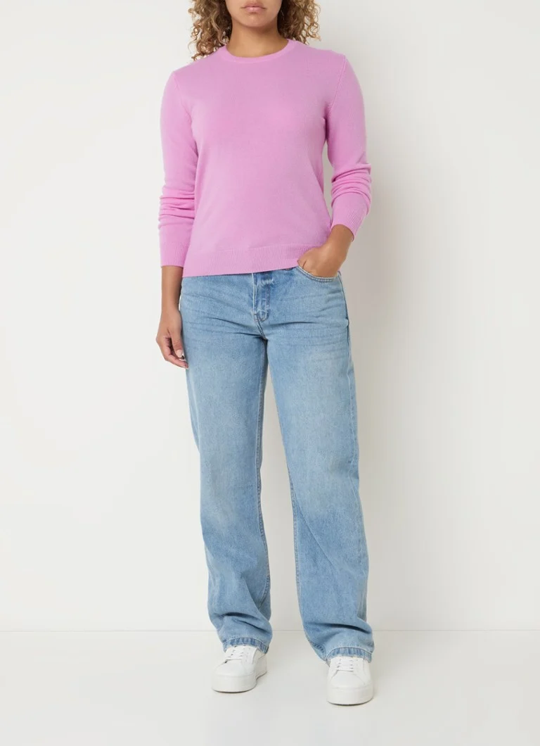 Maglione Benetton in lana merino a maglia fine