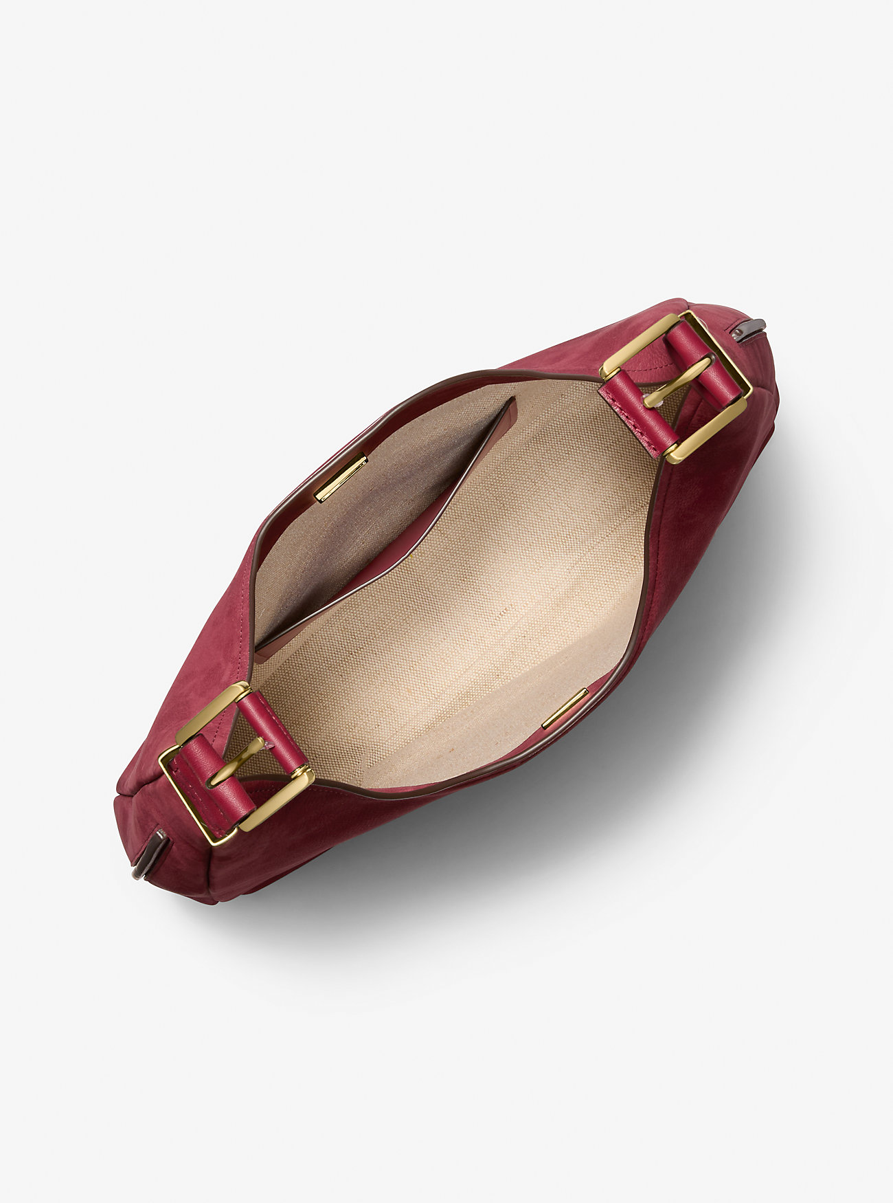 Nolita Stor Nubuck Hobo Skulderveske - MULBERRY