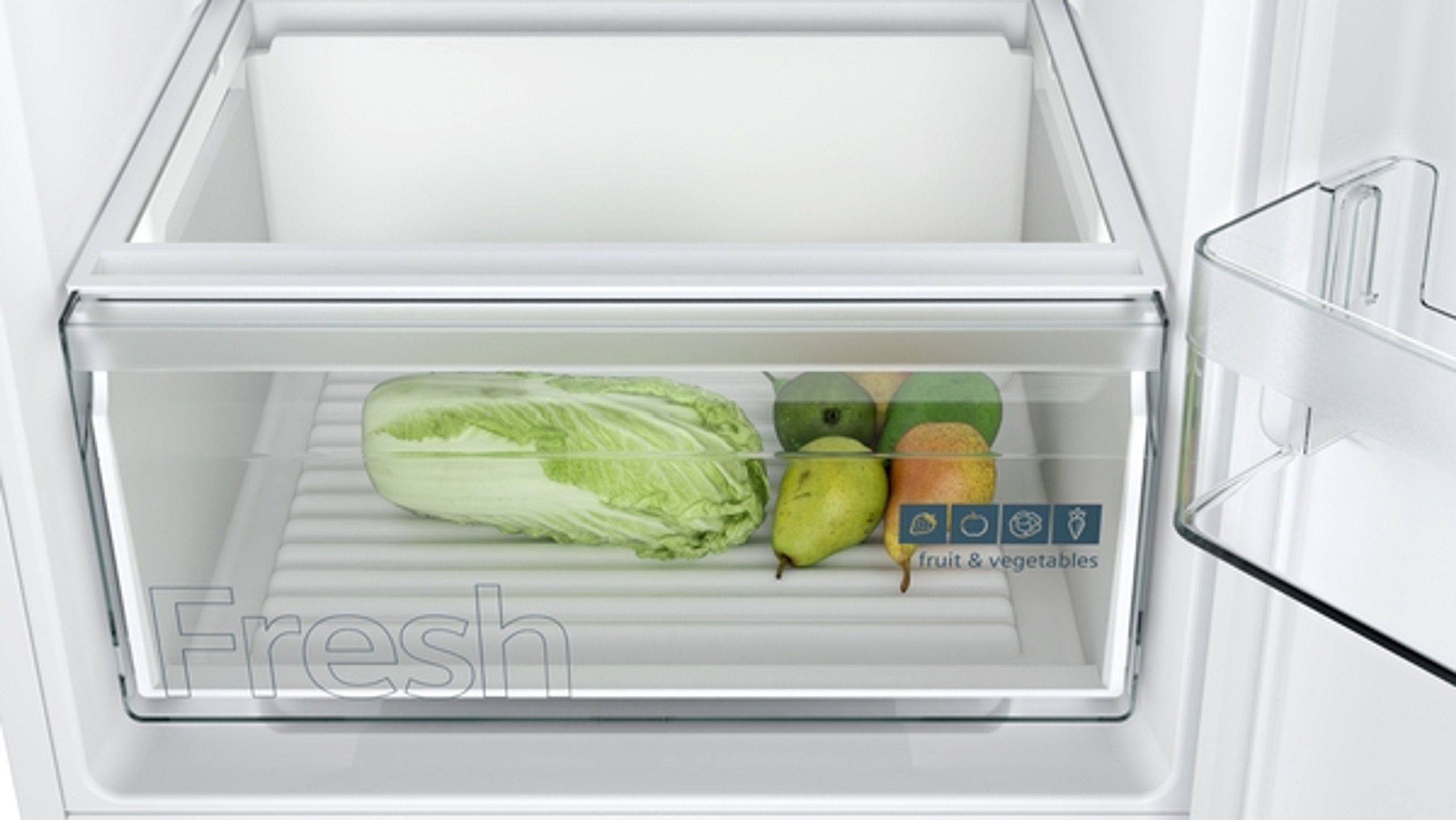 SIEMENS Einbaukühlgefrierkombination KI85NNFF0, 177.2 cm hoch, 54.1 cm breit, noFrost, freshBox, autoAirflow, superFreezing, LED-Beleuchtung
