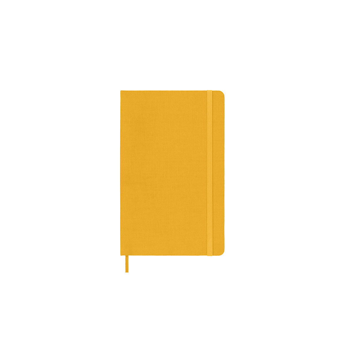 Moleskine Notizbuch - Color, Large/A5, Liniert, Stoffeinband, Orangegelb