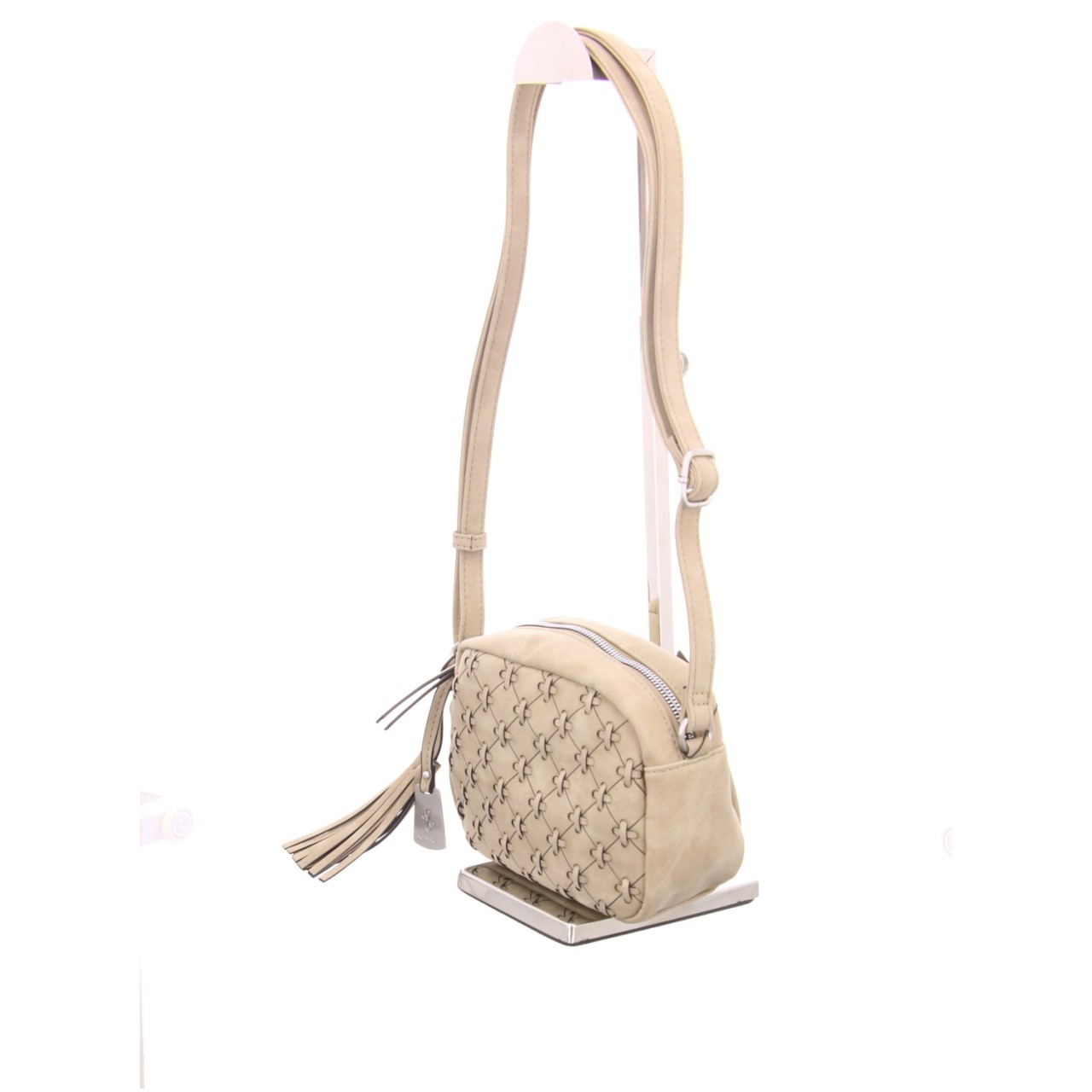 SURI FREY Handtaschen beige vorne /kariert/gemustert