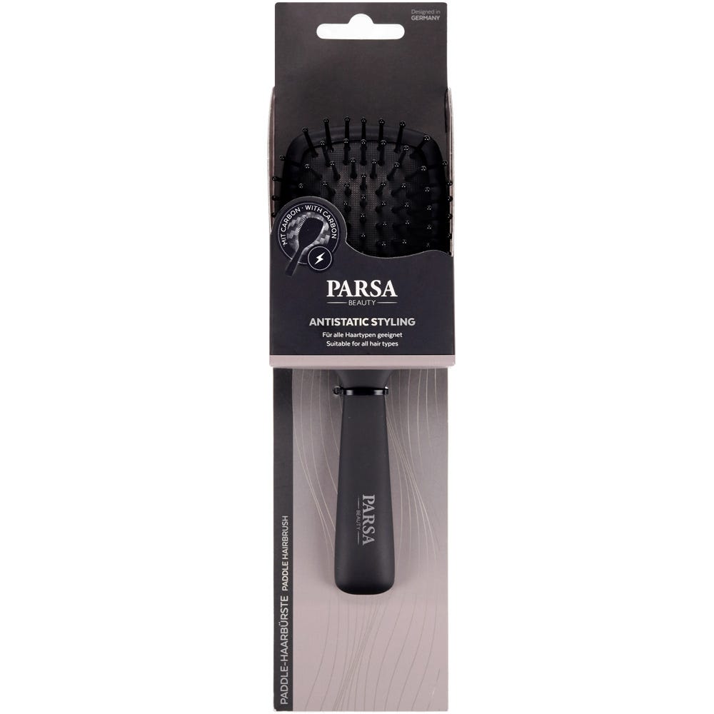 PARSA Beauty Styling Essentials Antistatik Paddle klein