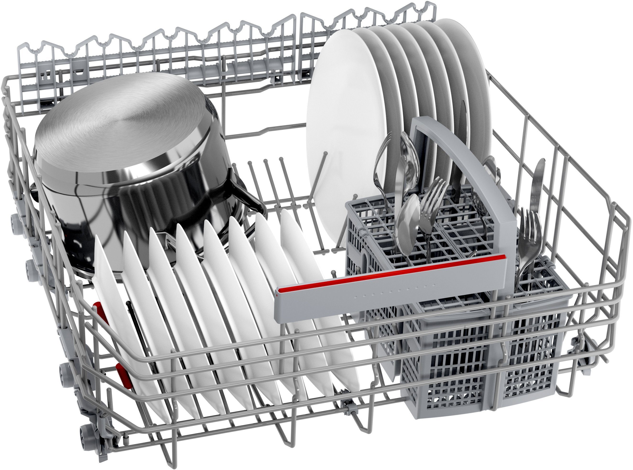BOSCH vollintegrierbarer Geschirrspüler Serie 6, SMV6ZDX16E, 13 Maßgedecke