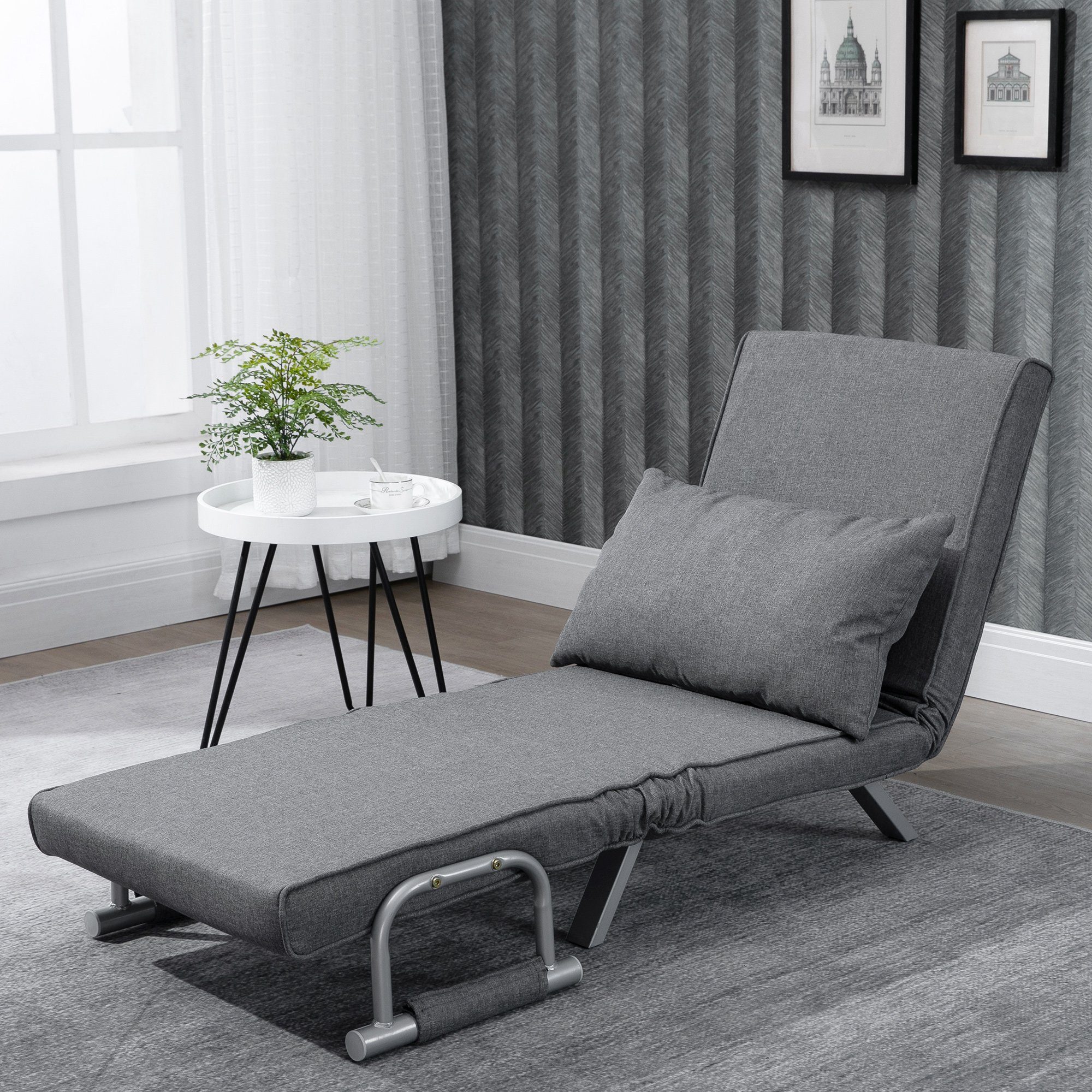 HOMCOM Sessel Schlafsessel