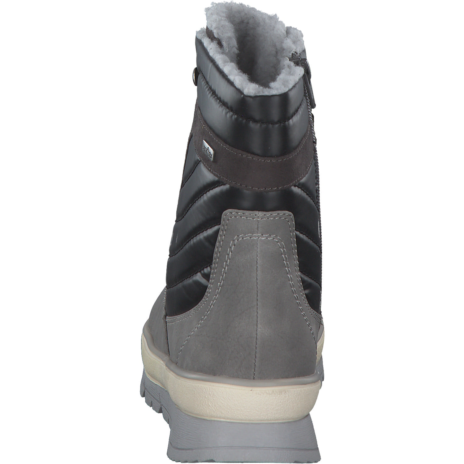 Jana Shoes 26266, Schnürstiefel, Damen, Schwarz