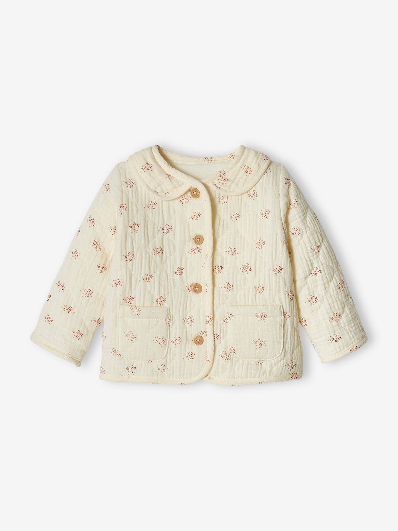 Vertbaudet Baby Sommerjacke - wollweiß