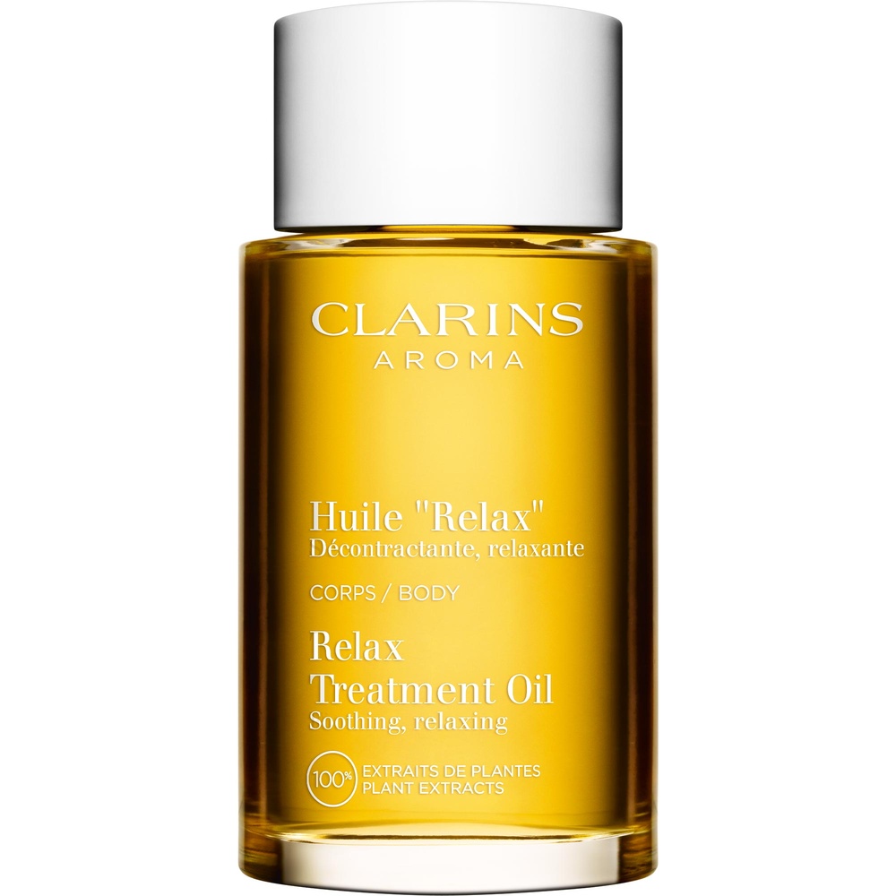 Clarins Huile Relax Décontractante, relaxante100% Extraits de Plantes Huile corps