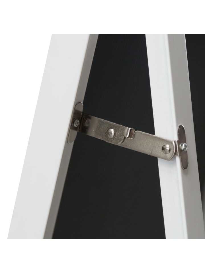 en.casa Standspiegel Barletta in Weiß (H)150.6cm (B)35.6cm (T)2.7cm günstig kaufen onesize