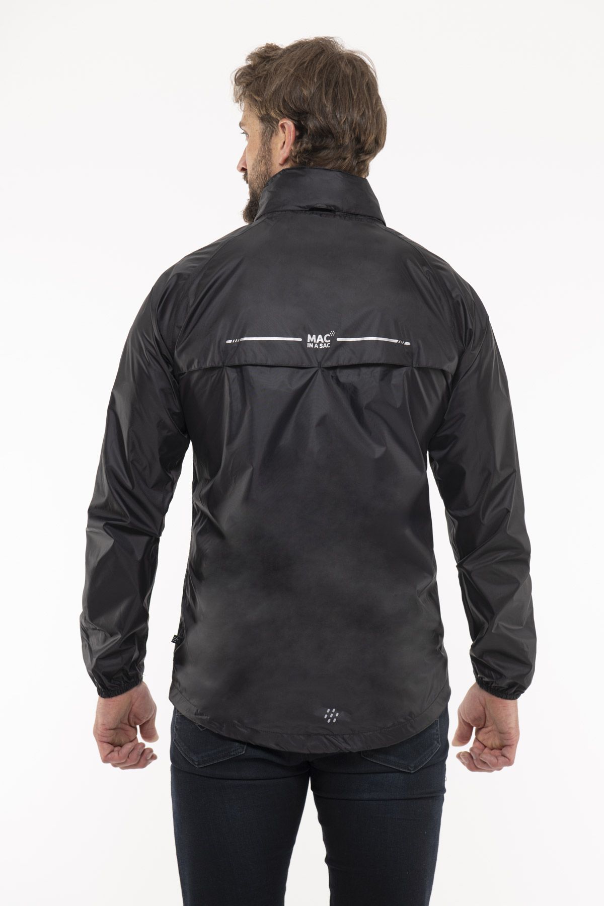 Mac in a Sac Schwarz Unisex Regenjacke