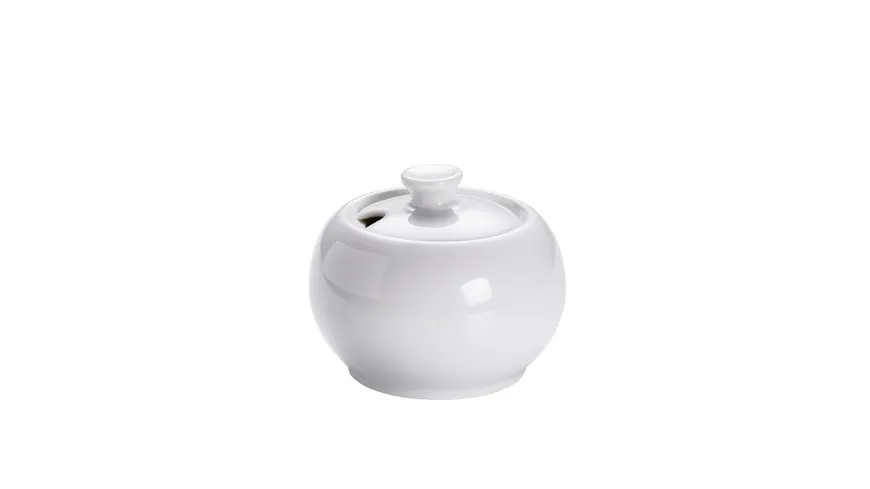 MAXWELL & WILLIAMS Round Zuckerdose  rund, Porzellan Weiß