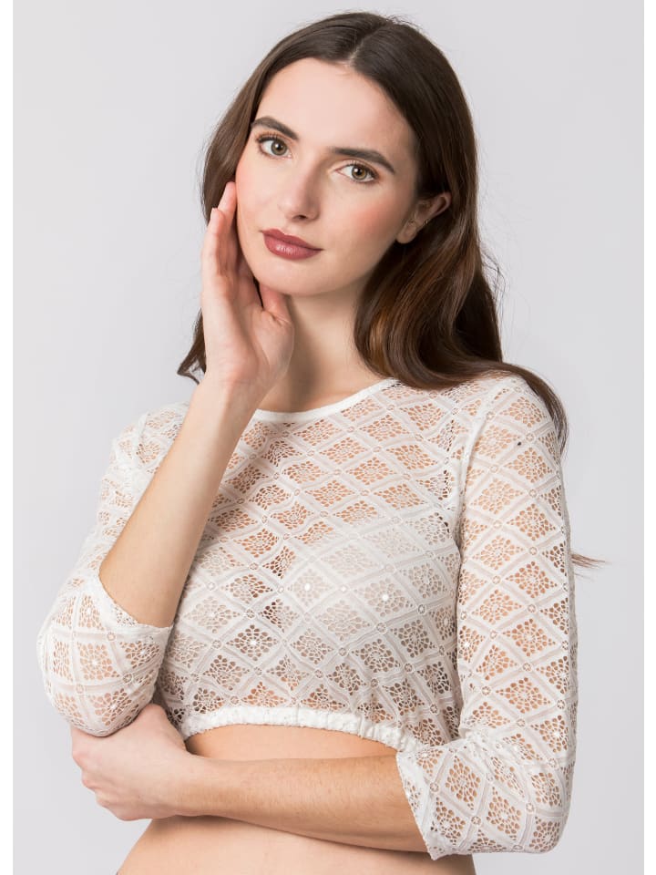 Stockerpoint Stockerpoint Dirndlbluse Holly in creme günstig kaufen