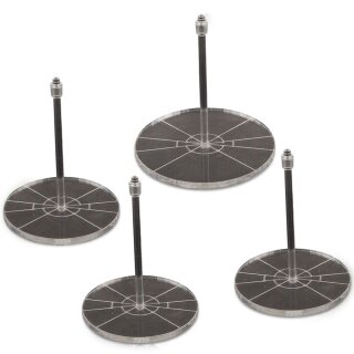 Dropfleet Commander Clear Base Pack - Large (4)
