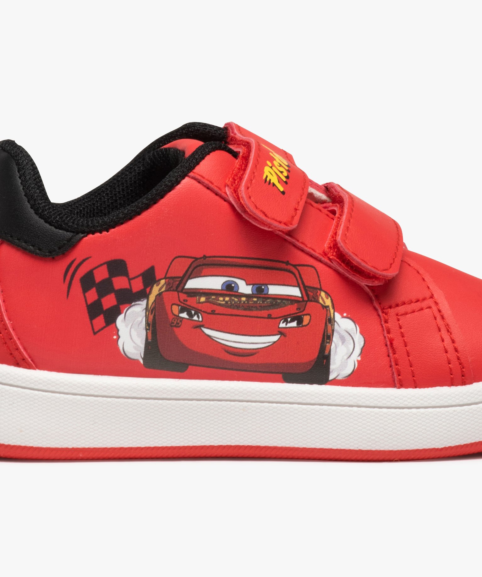 Baskets Garçon à scratchs imprimées Flash McQueen - Cars rouge | GEMO