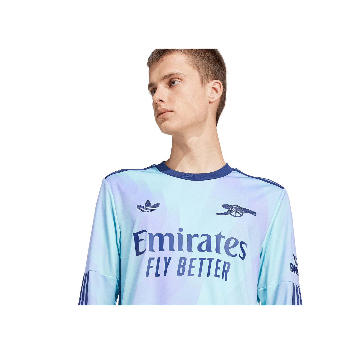 adidas FC Arsenal London Langarm Trikot 3rd 2024/2025 Türkis