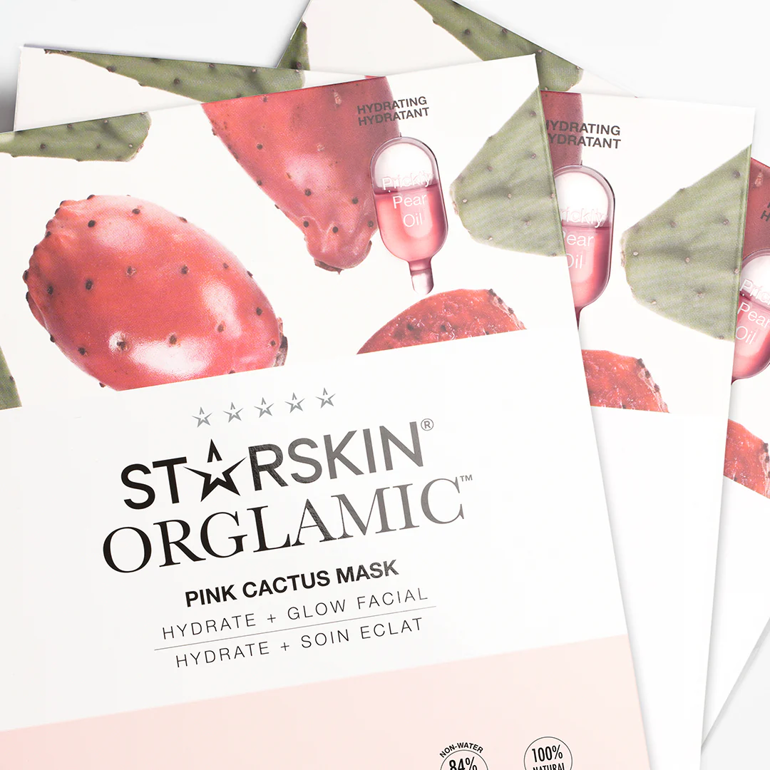Orglamic ORGLAMIC™ Roze Cactus Masker - Hydraterend gezichtsmasker