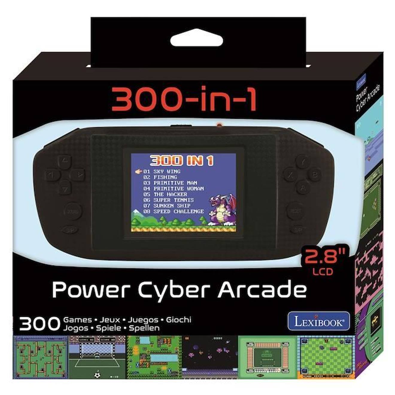 Console portable Compact Power Cyber Arcade®