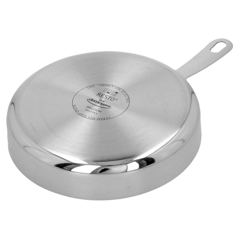 Bratpfanne 16 cm, 18/10 Edelstahl, Silber