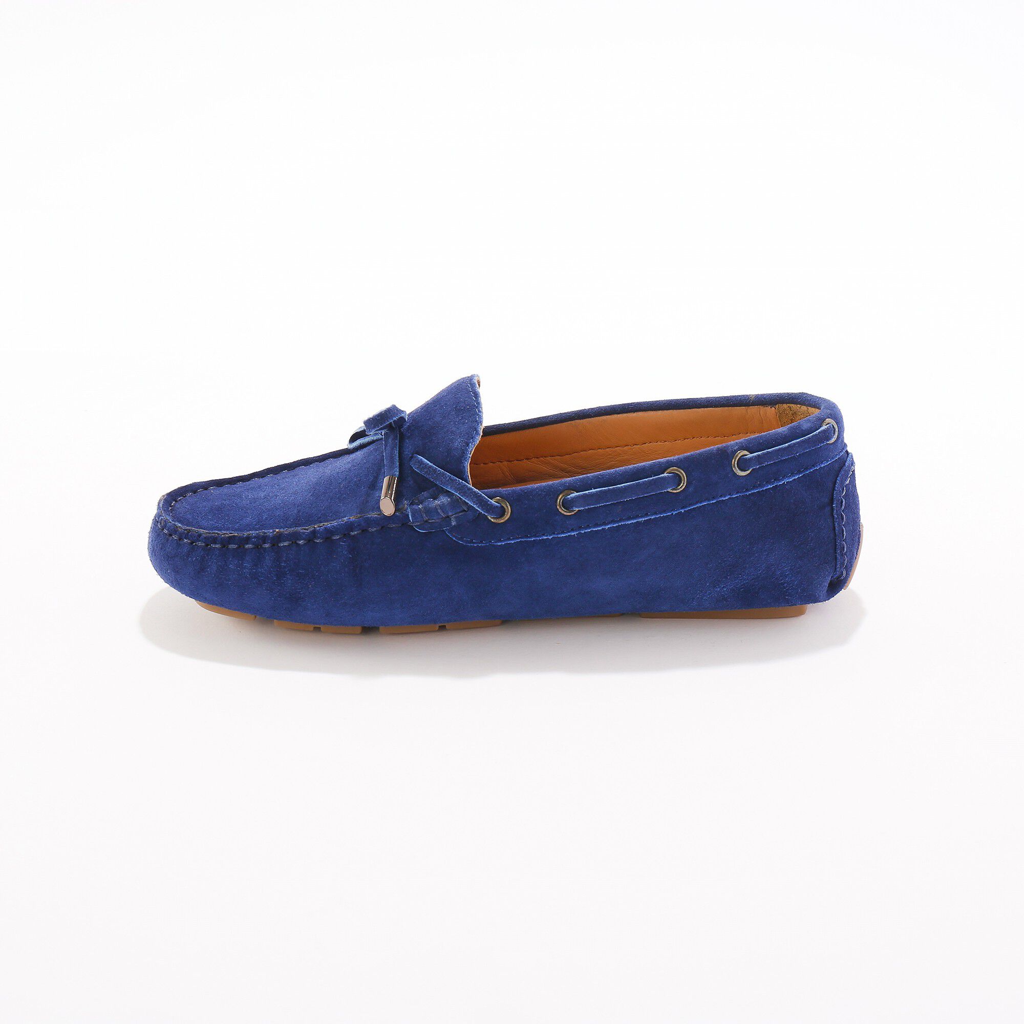 Mocassins en cuir ultra-souple à liens