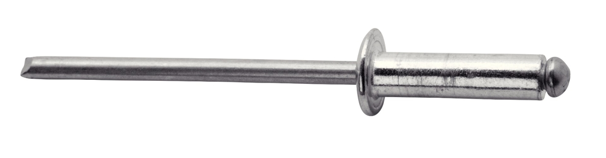 Rebites cegos padrão Rapid 5000379 Ø4,0 x 12 mm, pacote com 100 peças