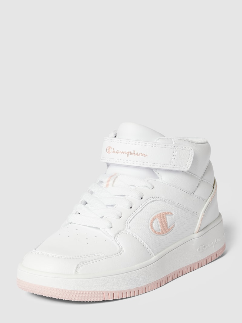 High Top Sneaker mit Label-Details Modell 'REBOUND 2.0 MID' in weiß