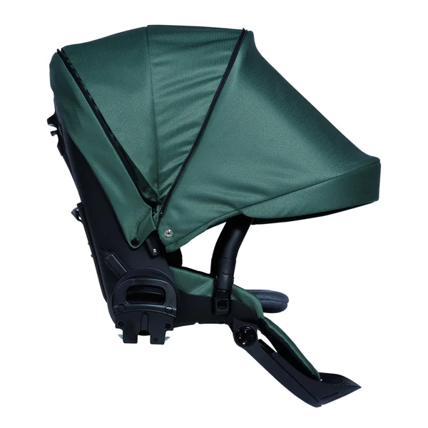 Nordbaby Active Lux stroller set jungle green, chrome frame