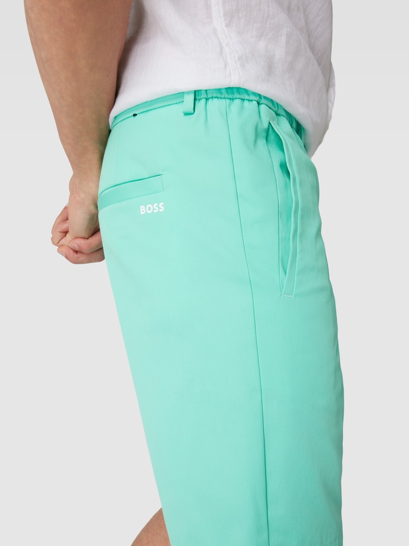 Bermudas mit elastischem Bund Modell 'Liem' in mint