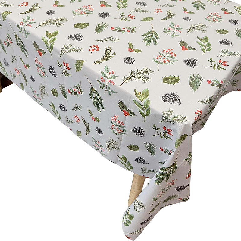 Home Duk belagt 140x240 cm, granbar